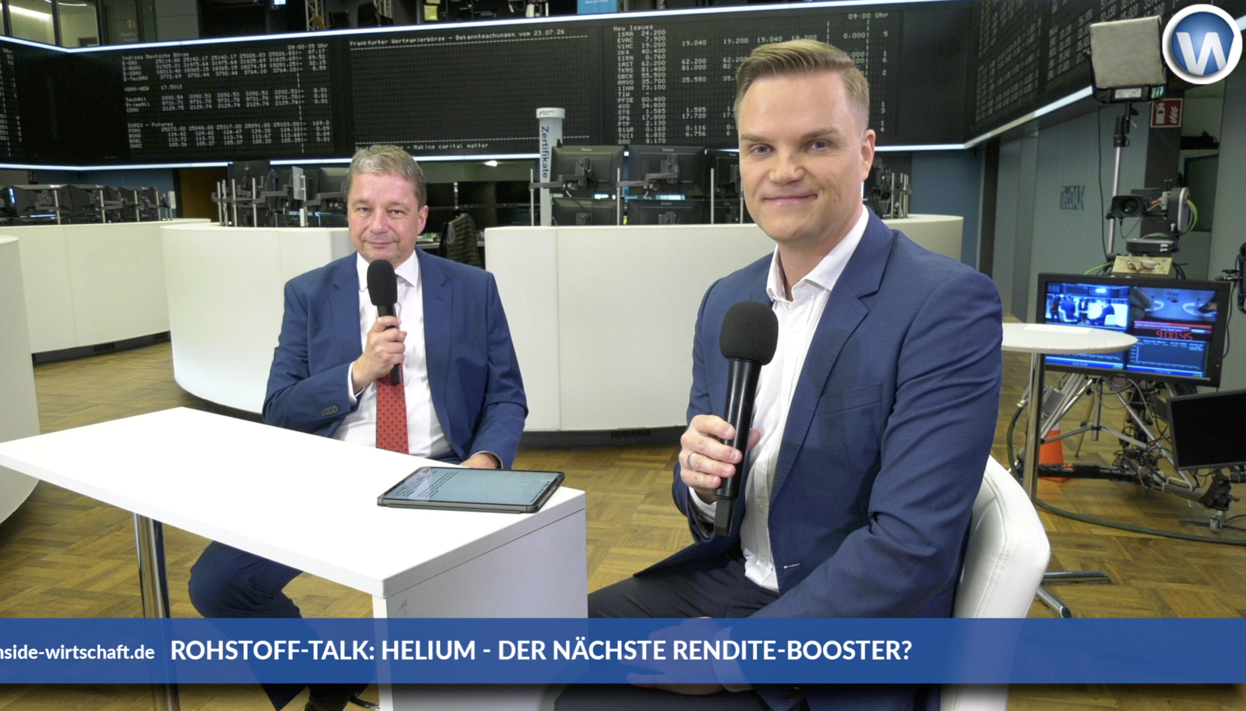 Michael Blumenroth im Rohstoff-Talk: „Helium könnte für KI-Chips knapp werden – Gold vor Ausbruch?“ - Inside Wirtschaft